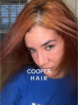 Así me convierto en una pelirroja Natural 👩🏻‍🦰😅 #cooperhair #cooperhaircolor #cooper #haircolor #igoraroyal #redhair #igoravibrance #peliroja 