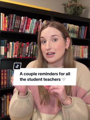 I’m so proud of you! It’s truly intimidating getting up and teaching the class for the first time, but YOU’VE GOT THIS! 🫶🏻  When do you take over for your mentor teacher? If you have any student teaching questions, feel free to leave them in the comments & I’ll do my best to answer them! #teachersoftiktok #studentteacher #studentteaching #newteacher #teacherquestions #educationmajor #teachertips 