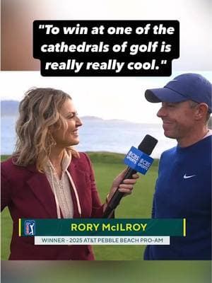 Rory’s adding Pebble Beach to his resume 🏆🤩 #golf #PGATOUR #rorymcilroy #fyp #pebblebeach #attpebblebeachproam 