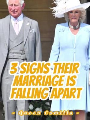 3 Signs King Charles and Queen Camilla's Marriage is Falling Apart! #queencamilla #kingcharles #fpy #greenscreenvideo #royal #celebrity #princewilliam 