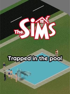 Do y’all remember what it was like like trapping sims in the swimming pool in the Sims 1? You had to remove the ladder. 🏊‍♀️  Dag Dag. 👹 #thesims25 #thesims #simstok #simtok #simmer #thesimsgameplay 