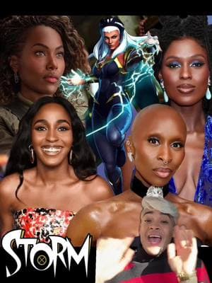 Who do you think should play Storm in the MCU? My picks are #kekepalmer #jodiesmith #xmenmcu #marvel #storm #ororomunroe #fancast #angelabassett #blackhistory 