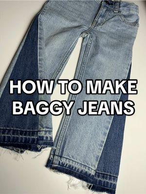 #creatorsearchinsights #turningjeansintobaggyjeans #widelegjeans #diyflaredjeans #diybellbottoms #howtochangeskinnyjeans #skinnyjeans #DIY #diyjeans #denimtutorial #howtoalterjeans #rawhem #toddlerclothes #babyjeans #jeanshack #upcycling #fypシ #baggyjeans #drippyjeans 