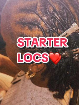 STARTED MY LIK SISTER DREADS ❤️❤️❤️#starterlocs #goddess #locqueensontiktok 