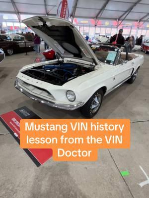 The VIN Doctor shares a VIN history lesson as it relates to the 1968 Ford Mustang #ford #mustang #vindoctor