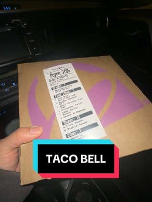 Late night Taco Bell hits different #tacobell #tacobellorder #Foodie #foodreview #foodtiktok #fyp