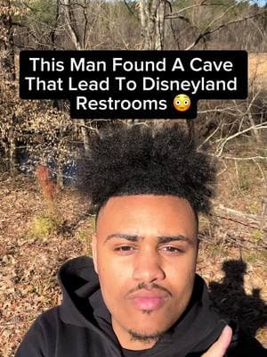 This Man Found A Cave That Lead To Disneyland Restrooms 😳 #fyp #scary #horror #disney #creepy #crazy #viral #interesting 