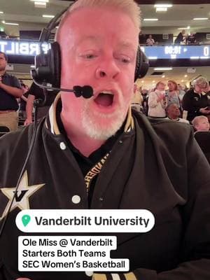 A tough day! But we press on! Ole Miss @ Vanderbilt Starters Both Teams #SEC #WomensBasketball #announcer #basketball #PAAnnouncer #fyp #ncaa 