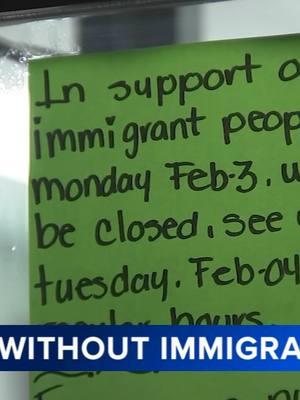 Mexican business owners on the Southwest Side are among many people taking part in a social media-driven campaign that calls on immigrants to stay home from work and school and to shut down businesses and refrain from shopping. #chicagonews #chicago #news #donaldtrump