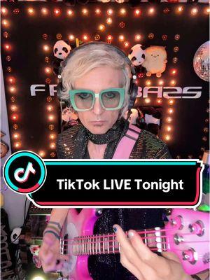 Tonight on #TikTokLive #bassistsoftiktok #tiktokbassist #bassplayersoftiktok #musiciansoftiktok #bassplayer #bassguitar #tiktoklive_us @tiktoklive_us 