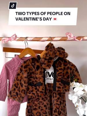 Which is your vibe this Valentine’s Day—cozy comfort or glamorous and chic? 💖👗 #valentinesdayoutfit #valentinesdaystyle #ValentinesDay#familyfashion #OOTD #casualoutfits #leopardoutfit #pinkoutfit #glam #loveforever #cheetahprint #babyfashion #patpat