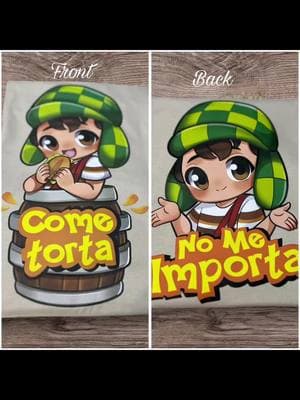 Playera del chavo COME TORTA!! #chavodel8 #humor #nomeimporta #chavodelocho #elchavo #mexico #playeras #funnyshirts #mexicanhumor 