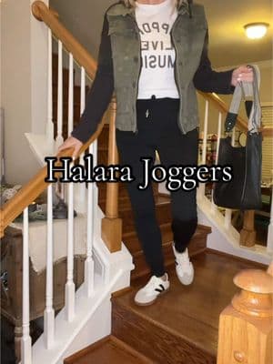 These Halara joggers are super comfortable. #tiktokshoploveatfirstfind #joggers #halarajoggers #womensfashion  @Halara @Halara_official 