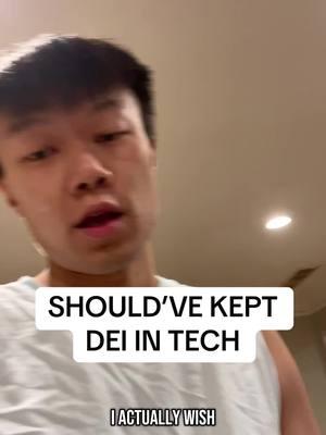 Should’ve kept DEI in tech! #tech #technology #techtok #programming #softwareengineer #softwaredeveloper #softwareengineerlife #dei #deinfluencing 