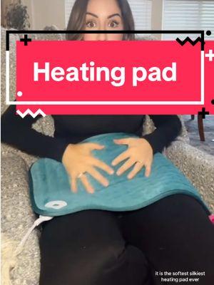 This heating pad is so soft and perfect for that time of the month #heatingpad #heatingblanket #backrelief #cramprelief #forher #periodheatingpad #thattimeofthemonth #giftsforher 