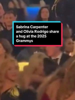 I WILL NEVER STOP TALKING ABOUT THIS #sablivia #sabrinacarpenter #grammys #oliviarodrigo 