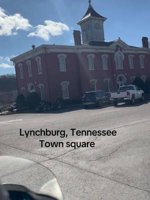 Lynchburg, Tennessee town square  #lynchburgtennessee #jackdanielsdistillery #thingstodointn #truesouthernaccent #alabamaaccent #southernaccent #harleydavidson #harley #harleydavidsonlifestyle #harley #foryou #foryoupage #fyp 