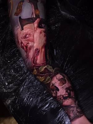 By Simone Marchi #realismtattoo #realistictattoo #realistictattoos #tattoo #tattoos #legsleeve #legtattoo #scene360 #scene360magazine 