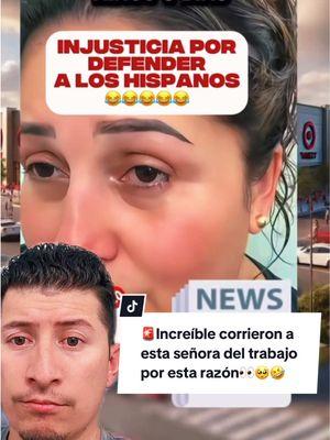 A esta señora la corrieron de Target.  Por defender a los hispanos 👀🥺🙏 #ultimahora🚨 #chicagotiktok #lCE #migracionusa #fypシ゚viral #migrantes_latinos #target @Carlos_Eduardo_Espina #greenscreenvideo #greenscreen 