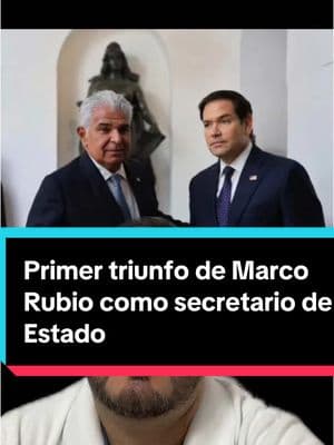 Panamá se alejará de China. #panamacity #eeuu🇺🇸 #canal #joseraulmulino #marcorubio #marco #rubio #china #paravos #parati 