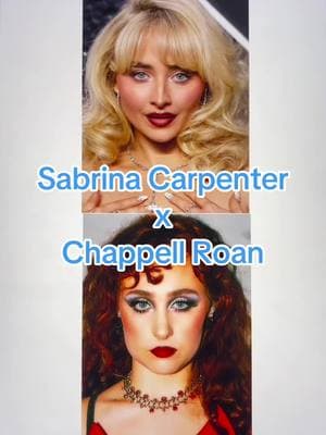 Mixing Chappell Roan and Sabrina Capenter #chappellroan #sabrinacarpenter #grammys #bestnewartist #mix #fyp #makeover #trending 