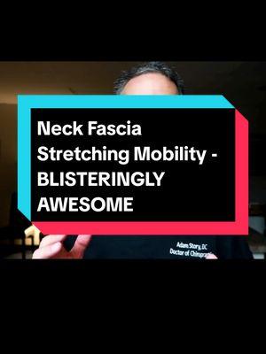 Neck Fascia Stretching Mobility - BLISTERINGLY AWESOME #NeckPainRelief #FasciaStretching #MobilityExercises #DrAlanMandell #PostureCorrection #NeckHealth #StretchingRoutine #PainRelief #HolisticHealing #Wellness 