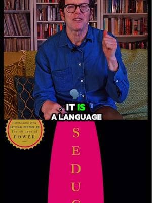 Seduction 🧠 it’s a language 🗣️ | Robert Greene . . . #seduction #artofseduction #48lawsofpower #robertgreene #psychology #selfimprovement #BookTok 