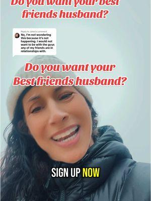 Replying to @Jules  Not saying you should want your  best friends husband! 💜just sayin if she can find her man so can you! 💜you are one swipe away & we are teaching you how to call him in asap  💕jump into the love portal now! #newlovestory #findingloveagainat50 #loveyourselffirst #tapping #datingstrategy #highvaluewoman #manifestlove #worthyoflove #datingboundaries 