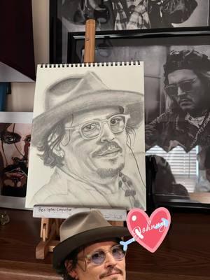 Drawing @Johnny Depp #johnnydepp #ilovejohnnydepp #drawingjohnnydepp #drawing #art 