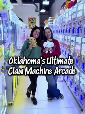 If you’re looking for something fun and unique to do then I highly recommend stopping by @the claw factory - we had so much fun playing and the staff was so friendly and helpful!  Have you been? What are your favorite prizes?  #oklahoma #clawmachines #edmondoklahoma #edmondok #oklahomalife 