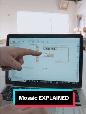 Explaining Mozaik Software and custom cabinetry production. #remodeling #kitchen #mozaik #software 