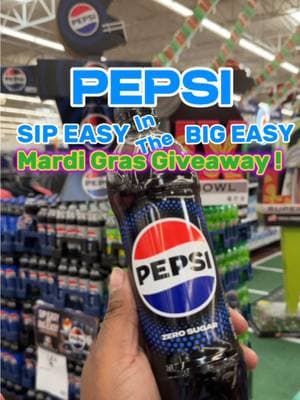 Where my Louisiana locals? You can Sip Easy in the Big Easy by entering this amazing Mardi Gras Giveaway with @Pepsi #PepsiPartner     • Go to a participating retailer in New Orleans​ • Scan the QR code (or enter online at the link in my bio)​ • Enter for your chance to WIN ! ​ ​That easy and you can enter daily with winners chosen weekly! ​ ​ Locations featured:​ @Family Dollar S Carrollton Ave. New Orleans, La @Walmart 8912 Veterans Memorial Blvd. Metairie, La​ ​ #PepsiSipEasyInTheBigEasy #FoodDeservesPepsi #PepsiPartner #MardiGras #BukuTriece    Consumers can enter once per day​ ​ NO PURCHASE NECESSARY. Internet access required. Data rates may apply. Multiple Entry Deadlines Apply. Open only to legal residents of Louisiana, 18+ at time of entry. Void where prohibited. Subject to Official Rules at link in bio.