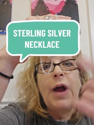 #sterlingsilvernecklace #925 #sterlingsliver #tiktokmademebuyit #newyearaura #tiktokshoploveatfirstfind 