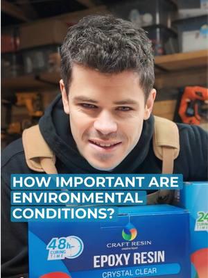 🤔💬 How important are environmental conditions when working with @craft.resin? Environment plays a key role in working with epoxy resin – the conditions of your workspace may directly affect the way your project turns out! 💡 In today’s video our friend @whittle_by_whittle_ shares the most important details you need to keep in mind when working with Craft Resin. 🌡️ The perfect air temperature is 22-25°C (72-77°F) – stable temperature ensures proper curing! 💧Humidity can lead to cloudy spots in your resin. Try to keep it within 50-60%, or below the maximum level - 85%. 💨 Ensure good airflow for a comfortable workspace. 🛒 Use code WHITTLE10 to get a 10% discount at craft-resin.com!  #CraftResin #EpoxyResin #EpoxyArt #ResinArt #ResinArtist #DIYResin #HomeDecor #ResinCrafts #Resin #DIY #Creativity #LoveResin #ResinPour #ResinArtwork #ResinArtDaily 