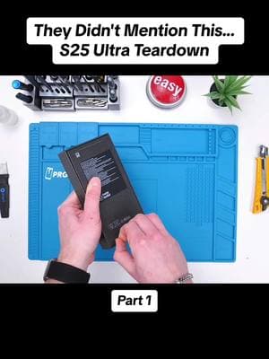 They Didn't Mention This... S25 Ultra Teardown! #They #Didn't #Mention #samsung #S25Ultra #Teardown