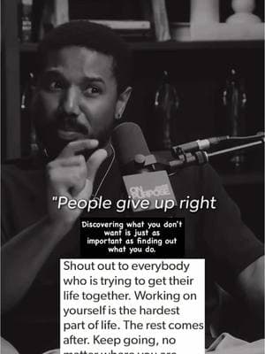 Firm believer in seeing it through even if it kills you kinda… @Michael B Jordan Official 🪂 #michaelbjordan #jayshetty #trusttheprocess #gotstoseeitthrumyboy #tryandtryagain #perseverance #mondaymotivation #morningmotivation #blacksuccess #advice #bestadvice #winnersmindset #winnersmentality #pinterest #youtubecreator