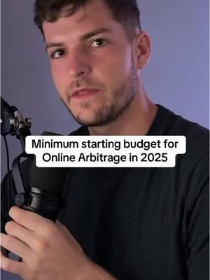 This is the minimum amount of money I would be starting with if I wanted to do online arbitrage on Amazon fba in 2025 #amazonfba #sellonamazon #econmercetips #sidehustleideas #onlinearbitrage #retailarbitrage #makemoneyonline #retailarbitrage #amazonfbawholesale