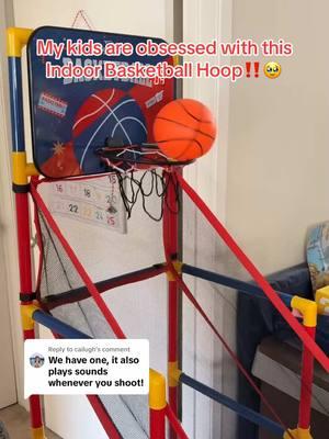 Replying to @cailugh Dad-approved!🏀 Got this indoor basketball hoop for my kids and they are obsessed. The electric score counter makes it even more FUN‼️😎 #basketball #basketballtiktok #basketballhoop #indoorbasketball #kidsgiftideas #cooltoys #basketballforkids #kidsbasketball #sportsforkids #giftsforkids #therealsamraat #Ad #ttsstarcreator #tiktokpartner #apitiktok #ttstastemakers #ttstakeover #ttsdelight #starcreatorcompetition #tiktokshopjumpstartsale #tiktokshoploveatfirstfind #tiktokshopthebiggame #tiktokshopcreatorpicks