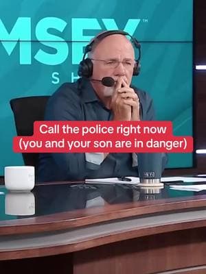 “Call the police right now — you and your son are in danger” #daveramsey #moneytok #relationshipadvice #relationshipproblems #abuse #abuseawareness #domesticabuseawareness #domesticviolenceawareness @Rachel Cruze 