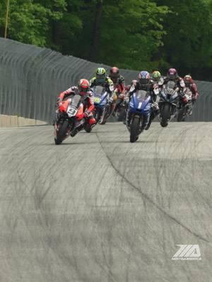 CONTACT!💥 Remember when Danilo Petrucci gave Jake Gagne a knee tap at Road America? #superbike #racing #motorcycle #motorsports #race #roadamerica #biketok #fyp