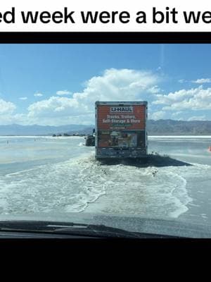 Every year it’s always a risk weather the salt flats race track is flooded or not. #bonneville #bonnevillesaltflats #worldofspeed #speedweek #racecar #supercar #carsoftiktok #cartok #cargirl #carguy 