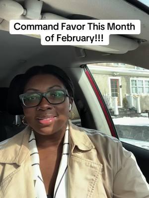 ✨ February is your month of favor!  This month, favor will follow you, doors will open, and blessings will pour in. It’s time to command the favor of God over your life, your business, and every area of your journey. 🙏🏿 Declare it with me: “February will favor me!” Let’s walk in the favor that is already set aside for us! 🙌🏿✨ #FavorInFebruary #CommandFavor #PropheticDeclarations #WalkInFavor #GodsFavor #BlessingsAreHere #FavorIsMyPortion #christiantiktok #christiancommunity #FinancialBreakthrough #PropheticPrayer #affirmations #propheticword #spiritualtiktok 