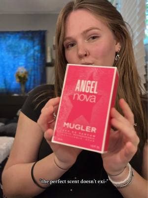 just got this & for 3 days have been drenching myself in this perfume!! 💋💗🍇 |  @Mugler #angelnova #giftedbymuglerfragrances #ValentinesDay #mugler #datenightperfume #valentinesdayperfume 