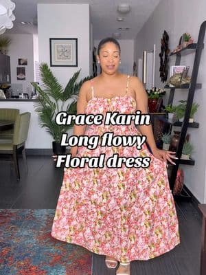 I love a good flowy dress for spring 😍 @Grace Karin US Shop #gracekarin #gracekarindress #flowydress #dresses #springdress #springdresses #curvytiktok #curvyfashion #curvybodies #midsize #midsizefashion #plussize #plussizefashion #tiktokshopfinds #womenfashion #spotlightfinds #tiktokshoploveatfirstfind #fyp 