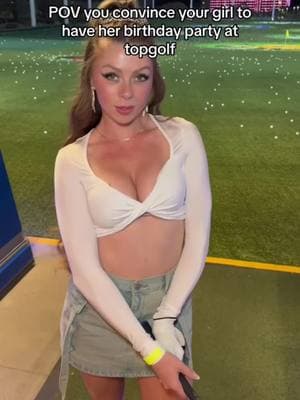 Would you take me here??  - - #topgolf #golfdate #golfgirl #caddieissues 