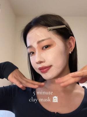 pink clay stick mask 💗                                       so efficient hehe                                          #skin1004 #poremizing #mask #claymask #claystick  #centella #pores #kbeauty #koreanskincare #kbeauty #fyp 