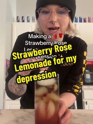 Strawberry Rose Simple Syrup might be my new personality now 🤣  🌹🍓Strawberry Rose Simple Syrup Kit in this month’s subscription box! ✨  🫖 Famous Frankenstein’s Rise & Shine herbal tea is my go to! 👉@ECA TEA SHOP #teamagic #depression #anxietyrelief #tealovers #looseleaftea 