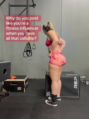 And because of the little girl that saw me on the body building stage in my bikini and said I looked beautiful and strong. 🥰 #bodypositive #real #realbody #cellulite 