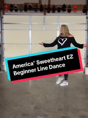 I don’t recall seeing @LineDancingWithCathyGarland post anything about her new beginner line dance (maybe I did and forgot about it 😬 ) but this one is well worth checking out!  America’s Sweetheart EZ Beginner Line Dance (yes there are places she could have put a restart but kept it beginner and did not - it works out GREAT) choroe’d by Cathy Garland.  Music: America’s Seeetheart by Elle King.  Goooo 🏃‍♀️ save this one.  Stepsheet: https://www.copperknob.co.uk/stepsheets/190095/americas-sweetheart-ez #arkansalinedancer #dustybootsandbalance #linedancedemo #beginnerlinedance #linedancerbrooke #over40linedancer #genxlinedancer 