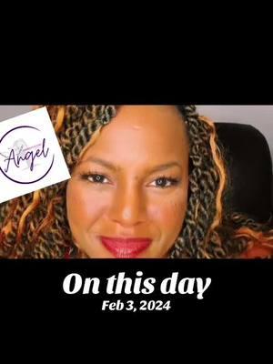 #onthisday roll this one on back! 😇 #conversationswithangel #tiktokover50 #coachesoftiktok #feminineenergy #author #doctorateloading 